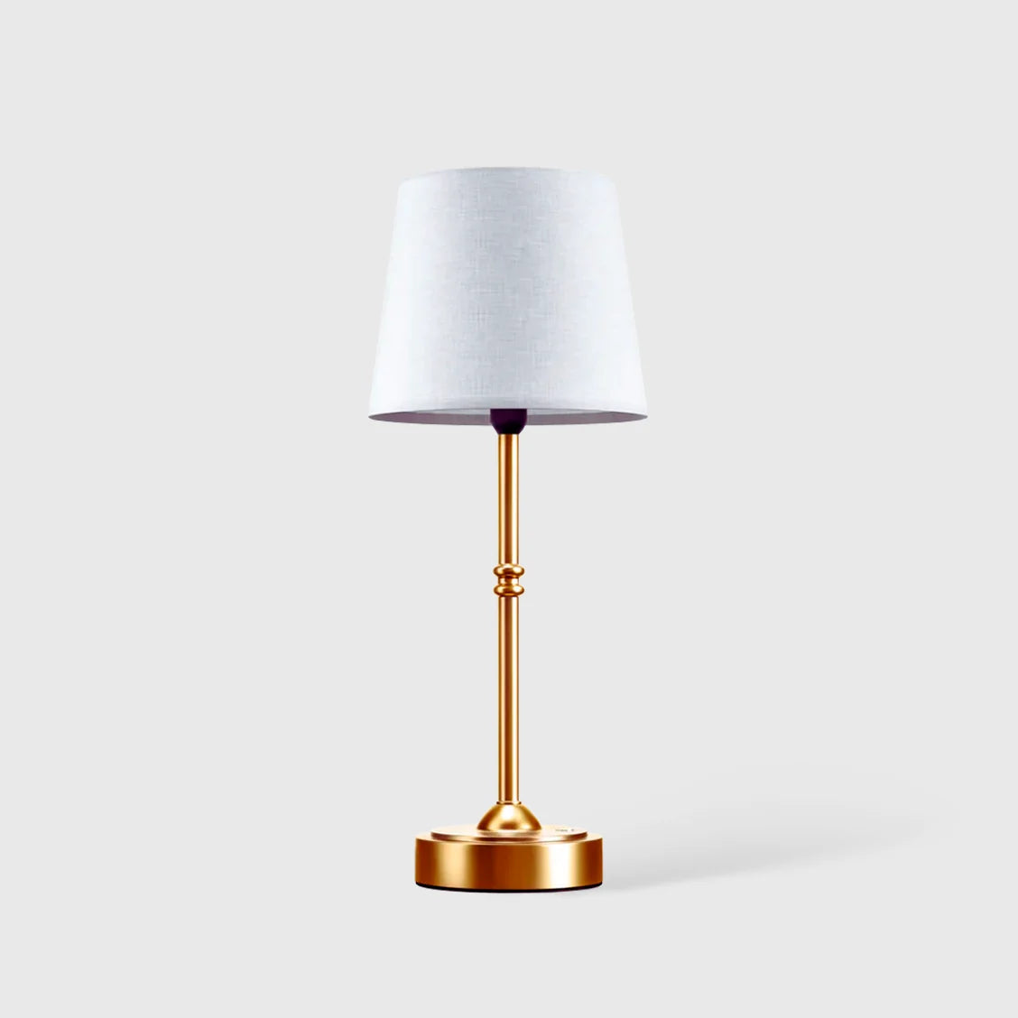 Blythe LED Table Lamp in elegant design, featuring a rechargeable cordless setup and touch control functionality for convenient lighting solutions. 0