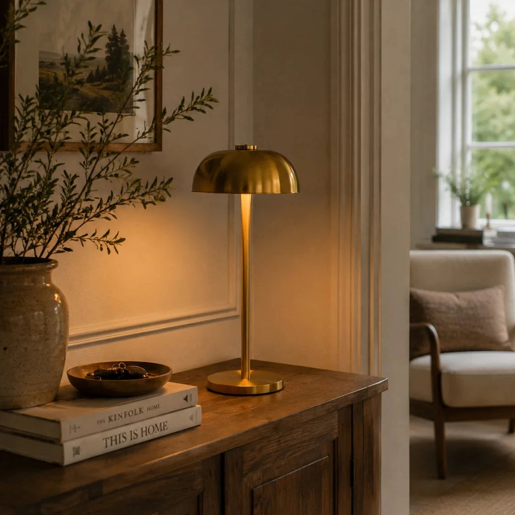 Pavo Table Lamp | Wireless Rechargeable, Touch Control, Cordless Design 5