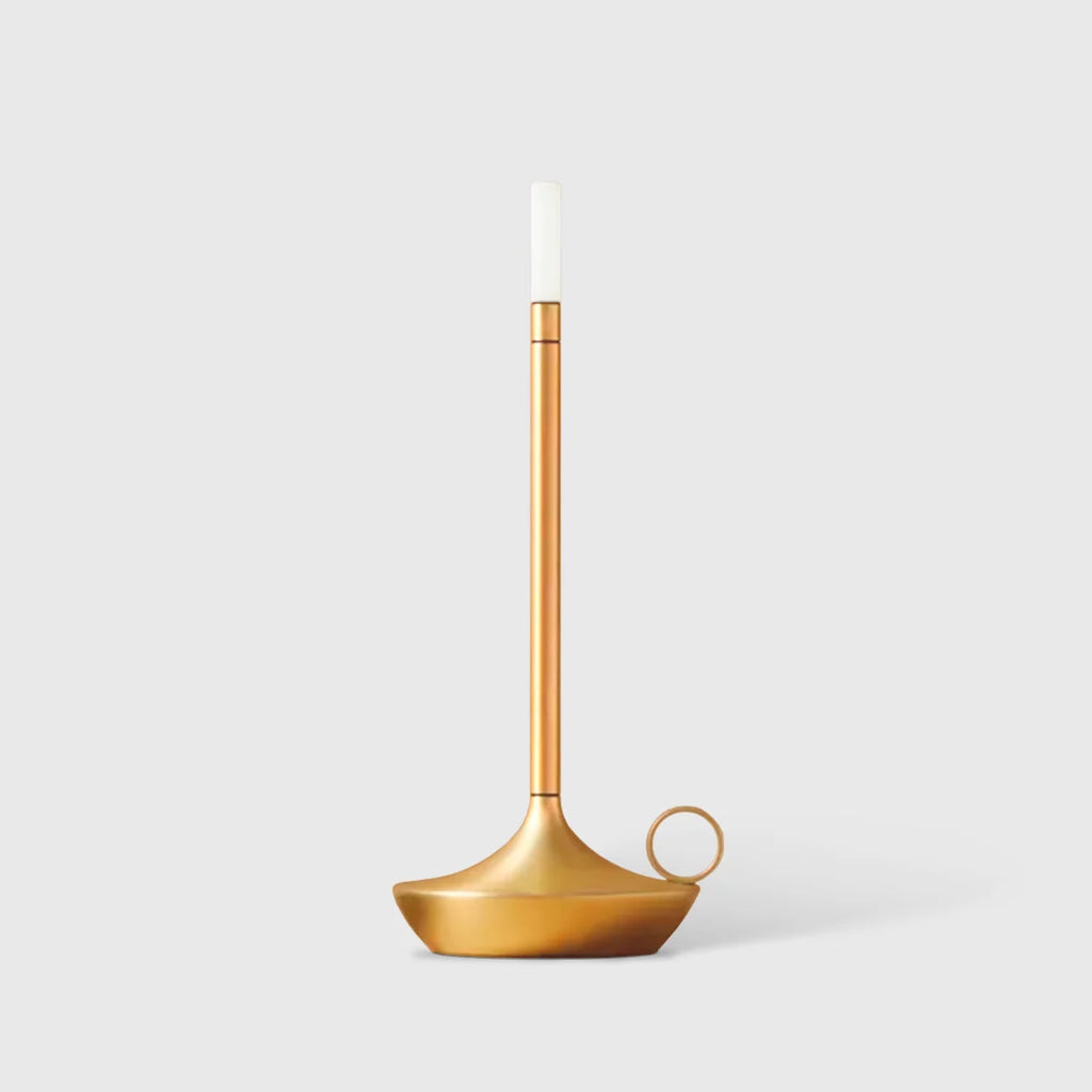 Wireless rechargeable Talia Table Lamp featuring a touch sensor and adjustable light settings, perfect for modern home decor and versatile lighting needs. 0